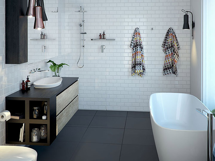 Residential Bathroom Interior Setting Caroma Vogue