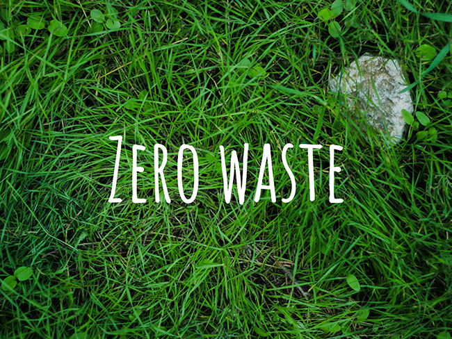 Waste Elimination Design Decision Zero Waste Grass