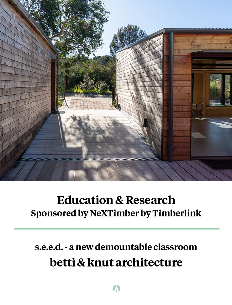 Education & Research Winner - s.e.e.d. - a new demountable classroom, betti&knut architecture