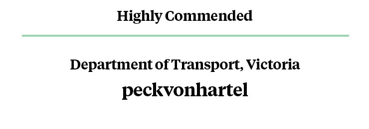Interior Design Highly Commended - Department of Transport, Victoria, peckvonhartel