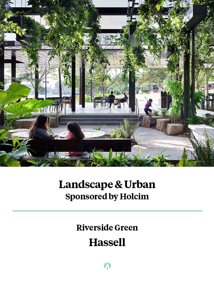 Landscape & Urban Winner - Riverside Green, Hassell