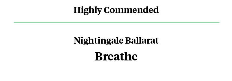 Multi-Residential Dwelling Highly Commended - Nightingfale Ballarat, Breathe