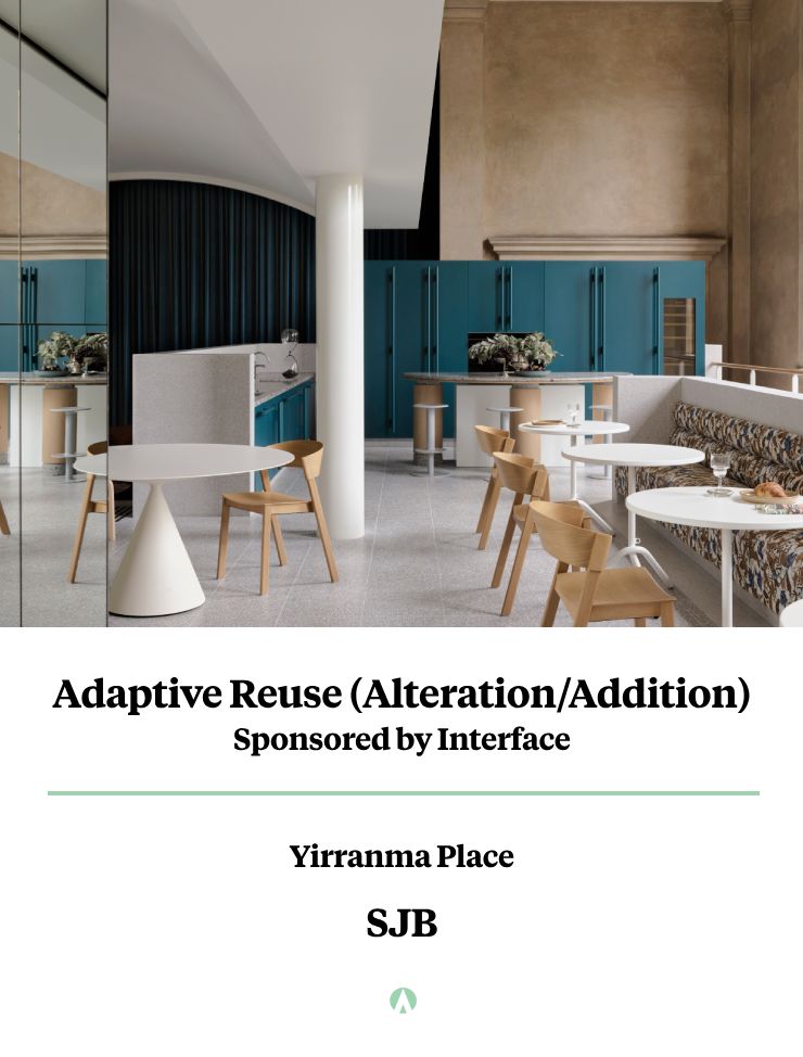 Adaptive Reuse (Alteration/Addition) 2023 Winner - Yirranma Place