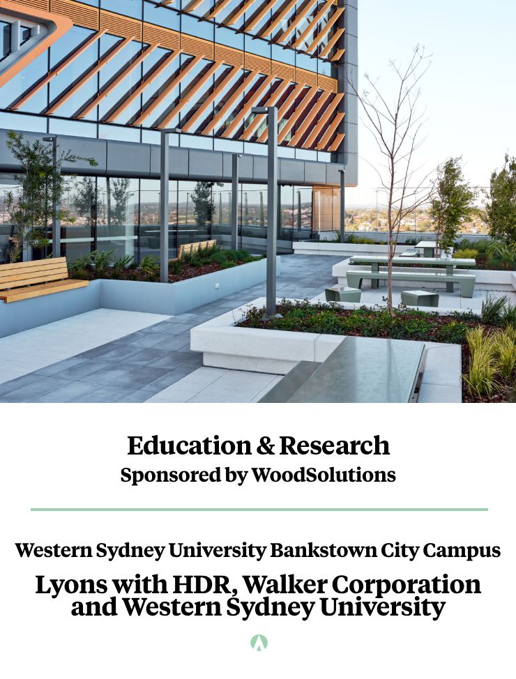 Education & Research 2023 Winner - Western Sydney University Bankstown City Campus