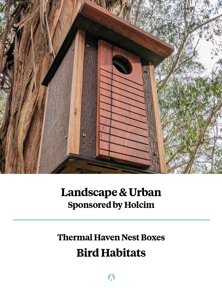 Landscape & Urban 2023 Winner - Thermal Haven Nest Boxes