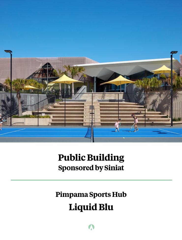 Public Building 2023 Winner - Pimpama Sports Hub